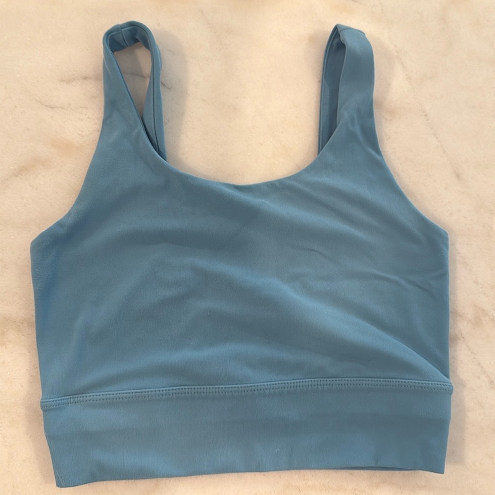 Blue Nike dry fit sports bra XS